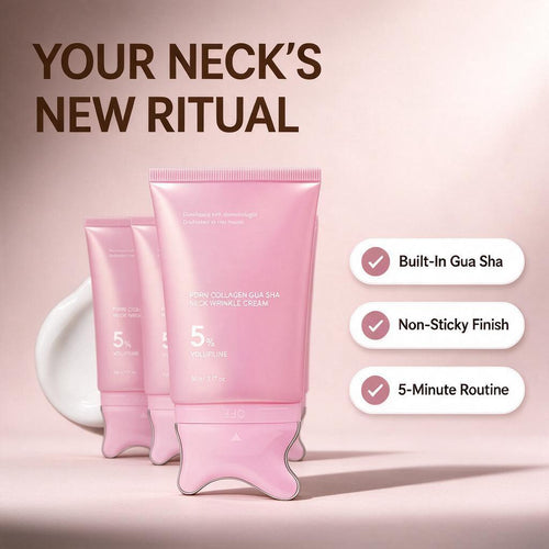 Sculpting Serum neck and jawline cream with built-in gua sha applicator