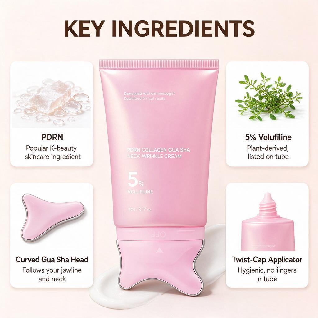 Sculpting Serum key ingredients: PDRN and 5% Volufiline